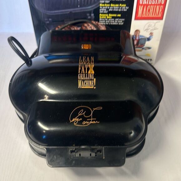 Vintage 2000 George Foreman Grill  GR10 lean mean fat reducing machine - Picture 2 of 10